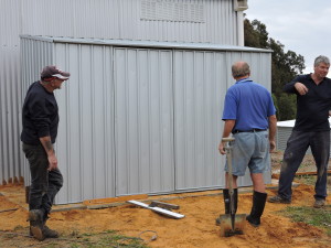 The finished shed